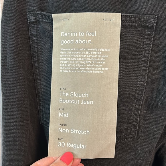 NWT Everlane The Slouch Bootcut Jean - Picture 10 of 12
